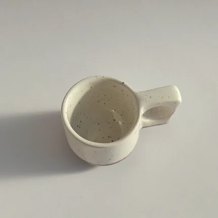 PORCELAIN ESPRESSO CUP WHITE - PORCELANOWA ESPRESSO FILIŻANKA BIAŁA