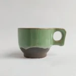 PORCELAIN BOHO CUP SAGE JIRA CERAMICS PORCELANOWA FILIŻANKA BOHO SZAŁWIA