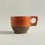 PORCELAIN BOHO CUP COPPER JIRA CERAMICS - PORCELANOWA FILIŻANKA MIEDŹ JIRA CERAMICS