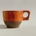 PORCELAIN BOHO CUP COPPER JIRA CERAMICS - PORCELANOWA FILIŻANKA MIEDŹ JIRA CERAMICS