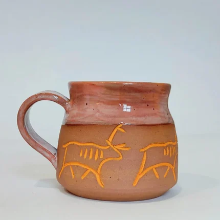 jira ceramics pottery made by hand nordic design scandinavian style scandinavian interior ceramika handmade recznierobiona skandynawskie wnetrze kubek renifer reindeer mug