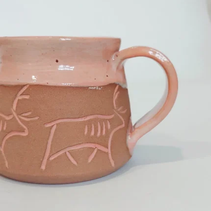 jira ceramics pottery made by hand nordic design scandinavian style scandinavian interior ceramika handmade recznierobiona skandynawskie wnetrze kubek renifer reindeer mug