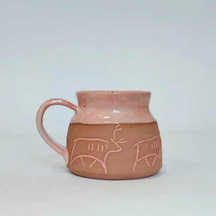 jira ceramics pottery made by hand nordic design scandinavian style scandinavian interior ceramika handmade recznierobiona skandynawskie wnetrze kubek renifer reindeer mug