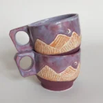 cotton-candy-sky-mountains-porcelain-handmade-cup-jira-ceramics-porcelanowa-filizanka-handmade-gory-slow-made-ceramika-handmade-recznierzezbiona