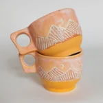 cotton-candy-sky-mountains-porcelain-handmade-cup-jira-ceramics-porcelanowa-filizanka-handmade-gory-slow-made-ceramika-handmade-recznierzezbiona